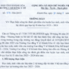 Thông báo về việc thực hiện công tác đánh giá điểm rèn luyện học sinh, sinh viên hệ chính quy học kỳ II năm học 2023 - 2024